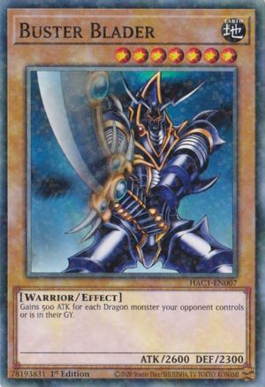 Buster Blader (Duel Terminal) [HAC1-EN007] Parallel Rare