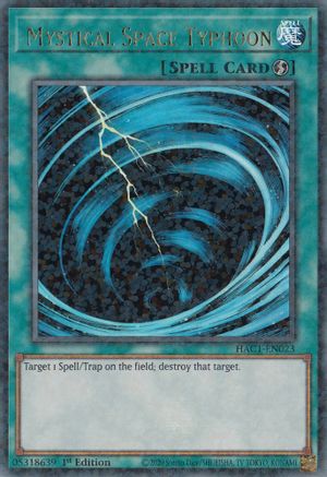 Mystical Space Typhoon (Duel Terminal) [HAC1-EN023] Parallel Rare
