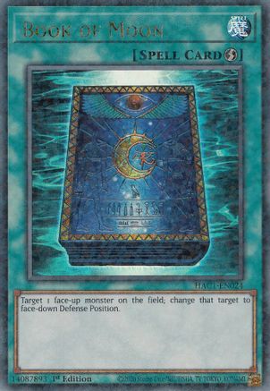 Book of Moon (Duel Terminal) [HAC1-EN024] Parallel Rare