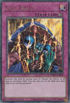 Skill Drain (Duel Terminal) [HAC1-EN028] Parallel Rare