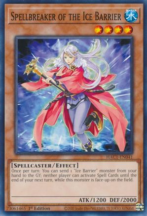 Spellbreaker of the Ice Barrier [HAC1-EN041] Common