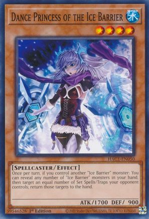 Dance Princess of the Ice Barrier [HAC1-EN050] Common