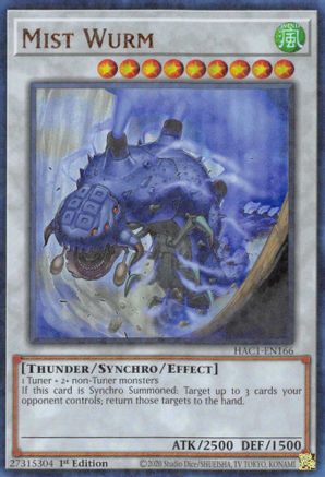 Mist Wurm (Duel Terminal) [HAC1-EN166] Parallel Rare
