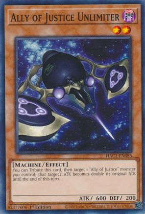 Ally of Justice Unlimiter [HAC1-EN086] Common