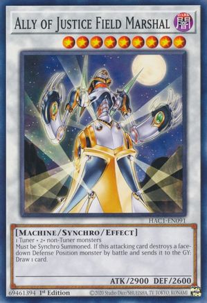 Ally of Justice Field Marshal [HAC1-EN091] Common