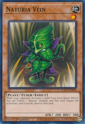 Naturia Vein [HAC1-EN096] Common