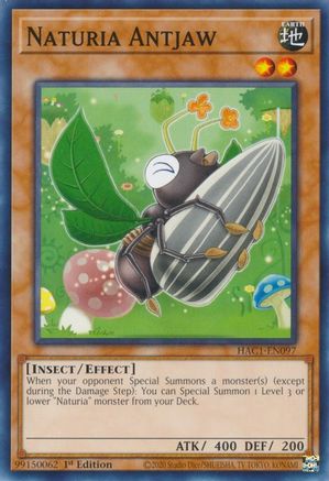 Naturia Antjaw [HAC1-EN097] Common