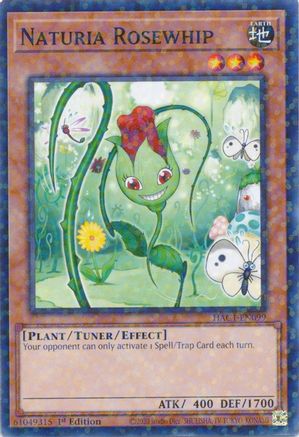 Naturia Rosewhip (Duel Terminal) [HAC1-EN099] Parallel Rare