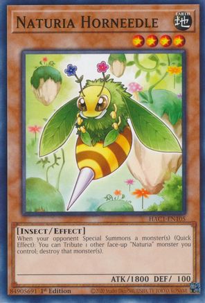 Naturia Horneedle [HAC1-EN105] Common