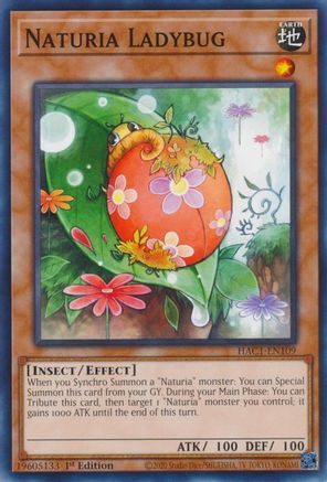 Naturia Ladybug [HAC1-EN109] Common