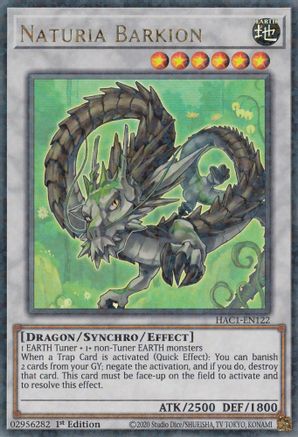 Naturia Barkion (Duel Terminal) [HAC1-EN122] Parallel Rare