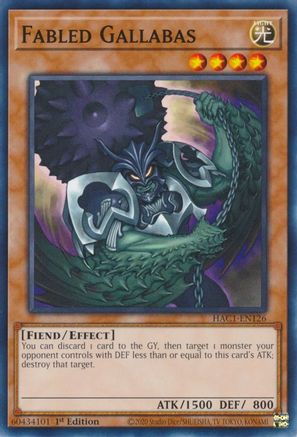 Fabled Gallabas [HAC1-EN126] Common