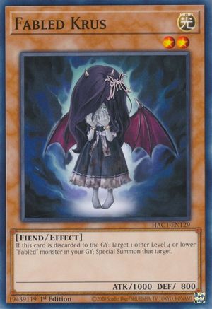 Fabled Krus [HAC1-EN129] Common