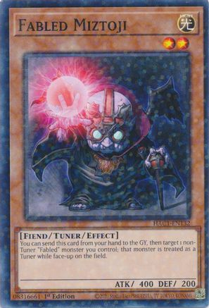 Fabled Miztoji (Duel Terminal) [HAC1-EN132] Parallel Rare
