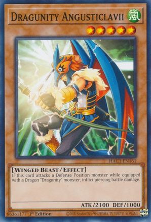 Dragunity Angusticlavii [HAC1-EN161] Common