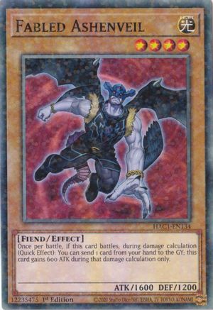 Fabled Ashenveil (Duel Terminal) [HAC1-EN134] Common