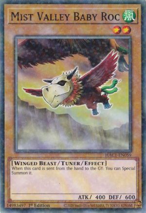 Mist Valley Baby Roc (Duel Terminal) [HAC1-EN059] Common