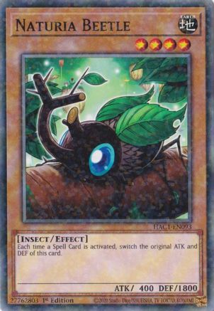 Naturia Beetle (Duel Terminal) [HAC1-EN093] Common