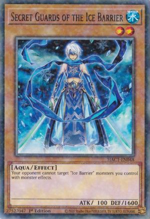 Secret Guards of the Ice Barrier (Duel Terminal) [HAC1-EN048] Common