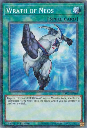 Wrath of Neos (Duel Terminal) [HAC1-EN167] Common