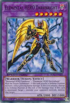 Elemental HERO Darkbright [SGX1-ENA25] Common