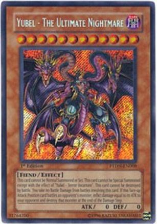 Yubel - The Ultimate Nightmare [PTDN-EN008] Secret Rare