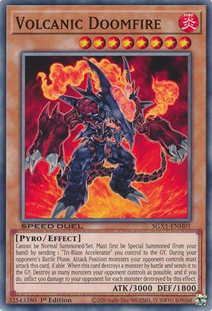 Volcanic Doomfire [SGX1-ENH01] Common