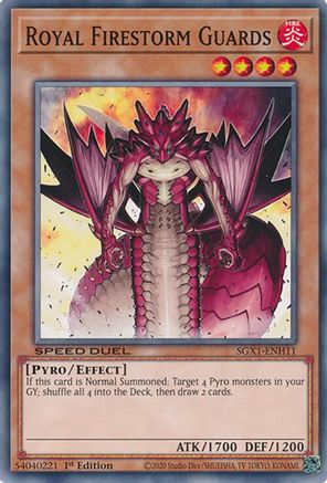 Royal Firestorm Guards [SGX1-ENH11] Common