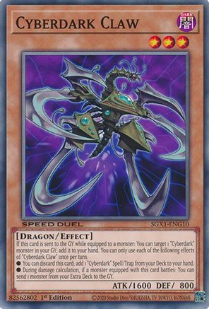 Cyberdark Claw [SGX1-ENG10] Common