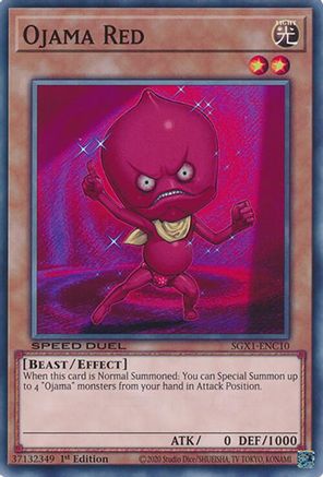 Ojama Red [SGX1-ENC10] Common
