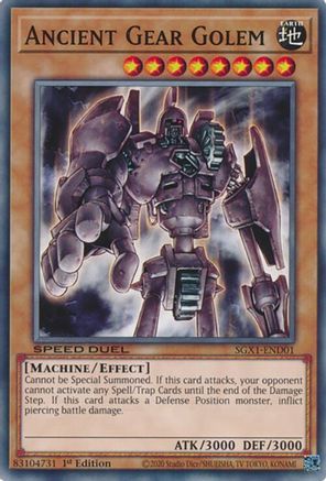 Ancient Gear Golem [SGX1-END01] Common