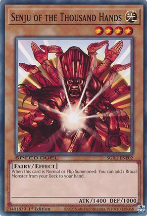 Senju of the Thousand Hands [SGX1-ENE02] Common