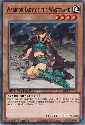 Warrior Lady of the Wasteland [SGX1-ENE05] Common