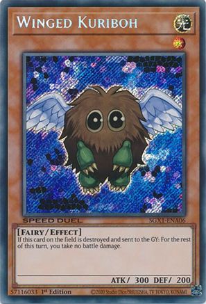 Winged Kuriboh [SGX1-ENA06] Secret Rare