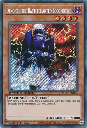 Dekoichi the Battlechanted Locomotive [SGX1-END05] Secret Rare