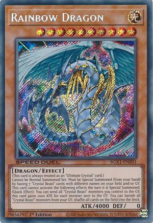 Rainbow Dragon [SGX1-ENF01] Secret Rare