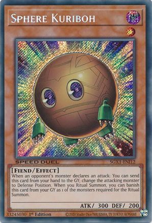 Sphere Kuriboh [SGX1-ENI12] Secret Rare