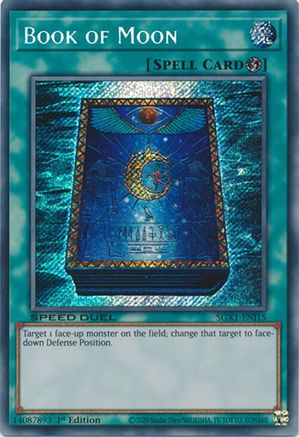 Book of Moon [SGX1-ENI15] Secret Rare