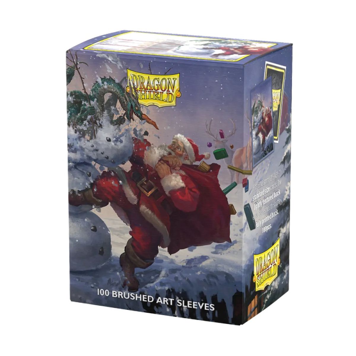 Dragonshield Sleeves - Christmas 2025 (Brushed Art) (Standard Sized)