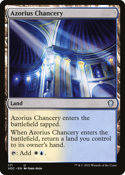 Azorius Chancery [Innistrad: Crimson Vow Commander]