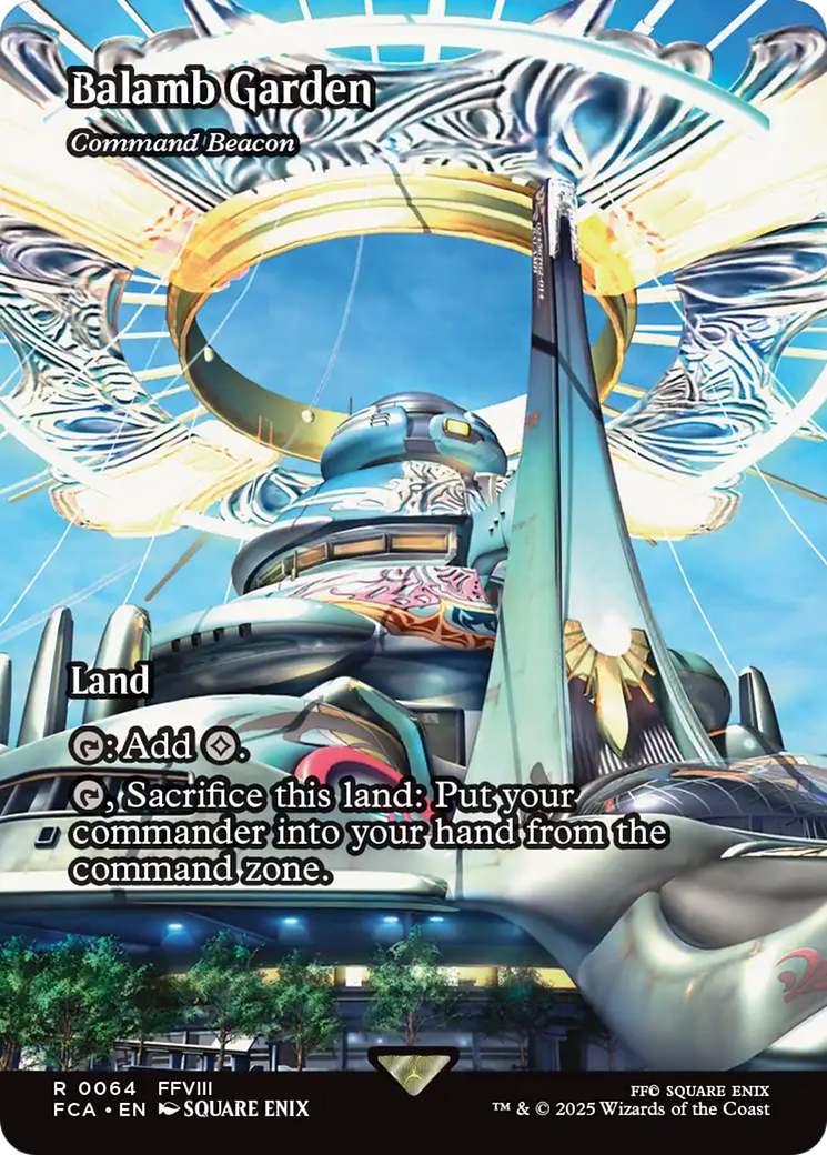 Command Beacon [FINAL FANTASY: Through the Ages] / Balamb Garden (Borderless) Rare