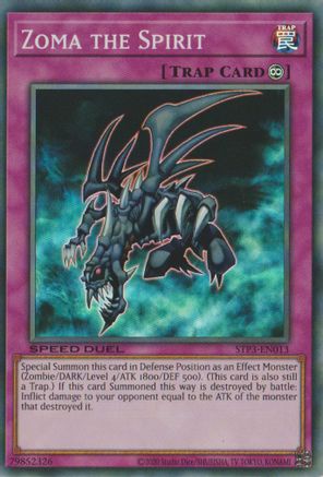 Zoma the Spirit [STP3-EN013] Super Rare