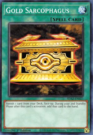 Gold Sarcophagus [SDAZ-EN027] Common