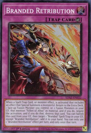 Branded Retribution [SDAZ-EN032] Super Rare