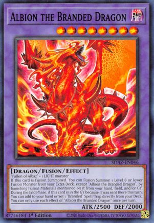 Albion the Branded Dragon [SDAZ-EN046] Common