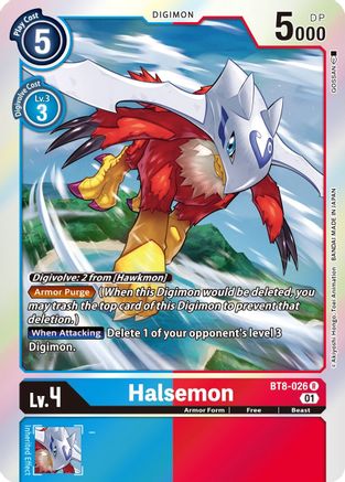 Halsemon [BT8-026] [New Awakening]