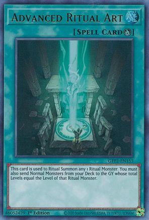Advanced Ritual Art [GFP2-EN153] Ultra Rare