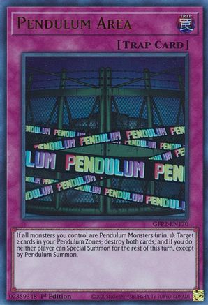 Pendulum Area [GFP2-EN170] Ultra Rare