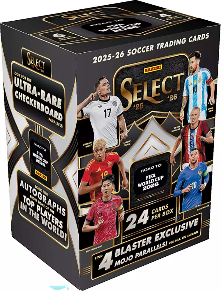 2026 Panini Select Road to World Cup Soccer Blaster *Sealed*
