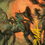 Stump Stomp // Stump Stomp (AMH3-020) - Modern Horizons 3 Art Series (Borderless) Foil